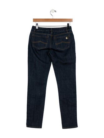 Michael Kors Low-Rise Skinny Leg Jeans