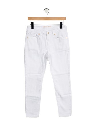 Michael Kors Mid-Rise Skinny Leg Jeans