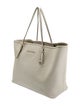 Michael Kors Saffiano Leather Trim Totes Bag