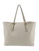 Michael Kors Saffiano Leather Trim Totes Bag