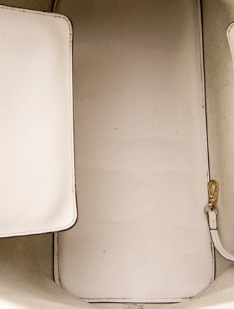 Michael Kors Saffiano Leather Trim Totes Bag