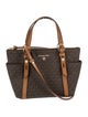 Michael Kors Coated Canvas Shoulder Bag