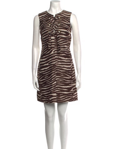Michael Kors Dresses Animal Print Mini Dress US 2 | XS
