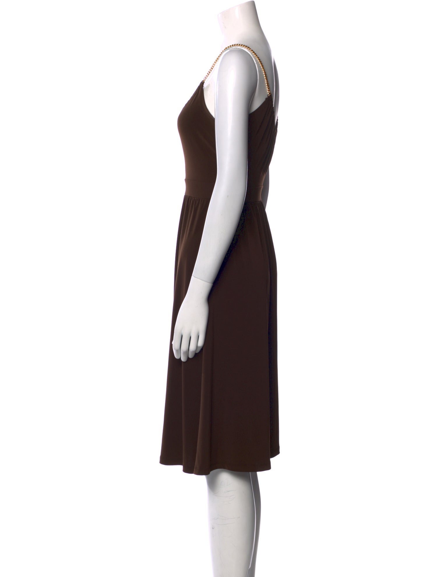 Michael Kors Scoop Neck Knee-Length Dress