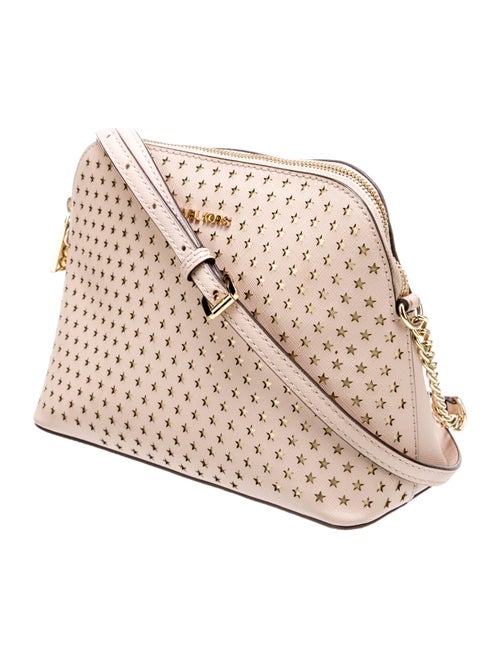 Michael Kors Saffiano Leather Chain Linked Shoulder Bag