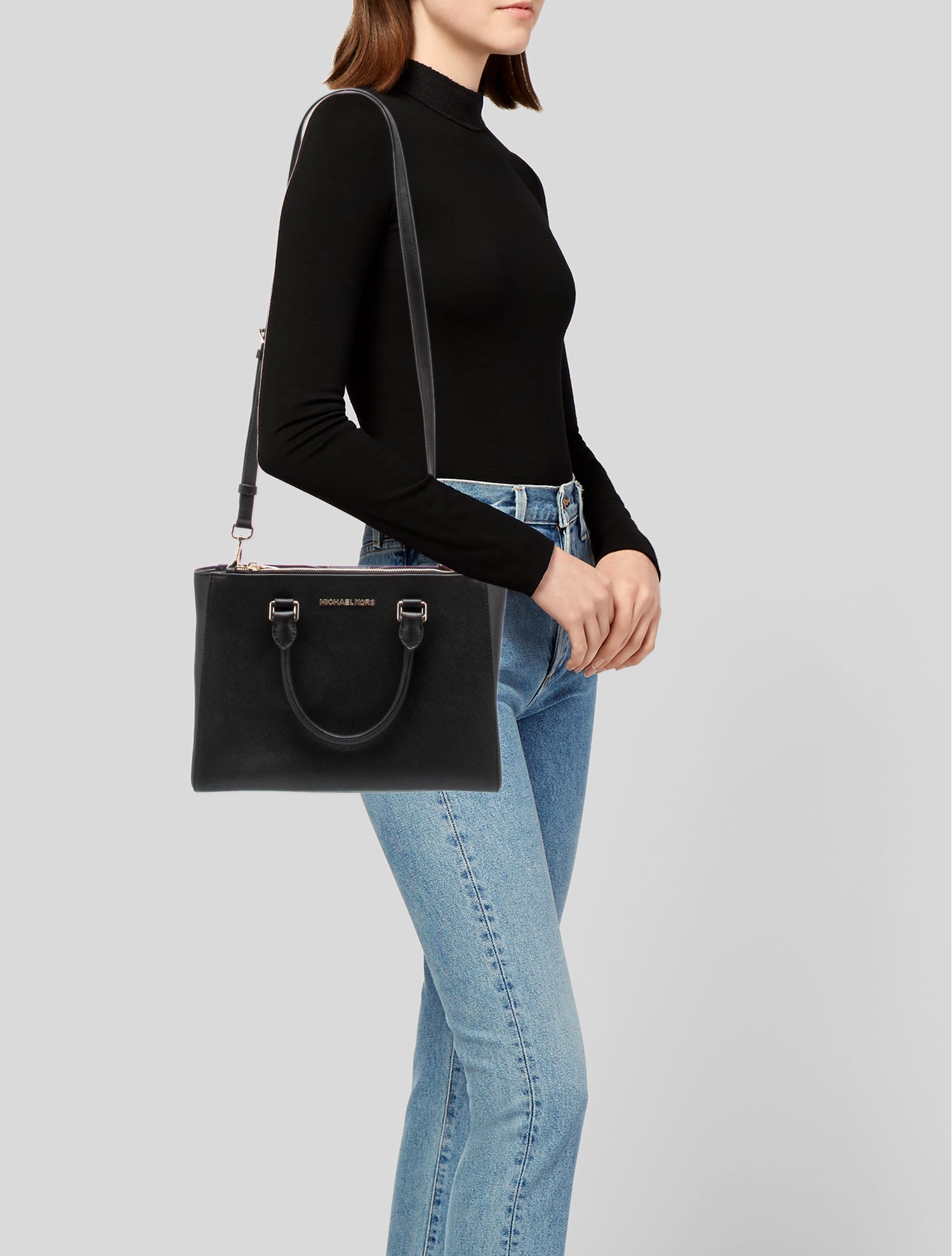 Michael Kors Leather Tote