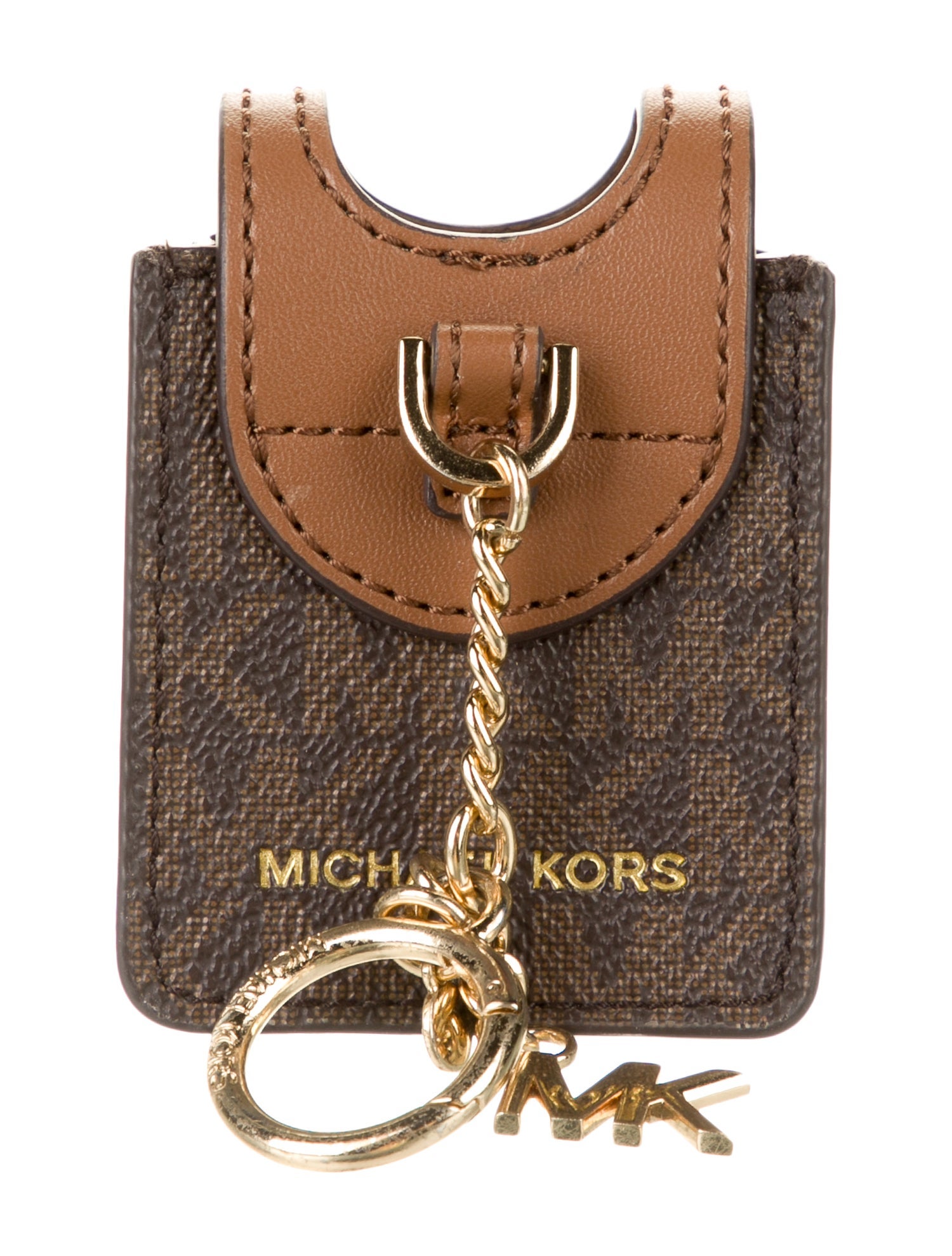 Michael Kors Leather Hand Sanitizer Case