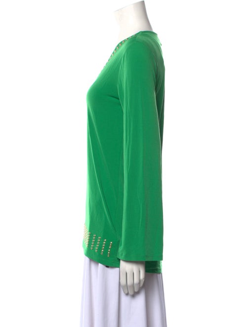 Michael Kors V-Neck Long Sleeve Blouse