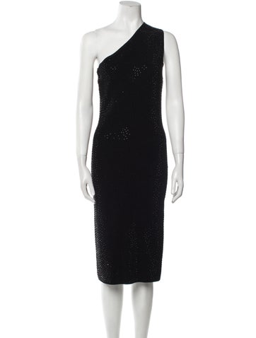 Michael Kors Dresses One-Shoulder Knee-Length Dress M
