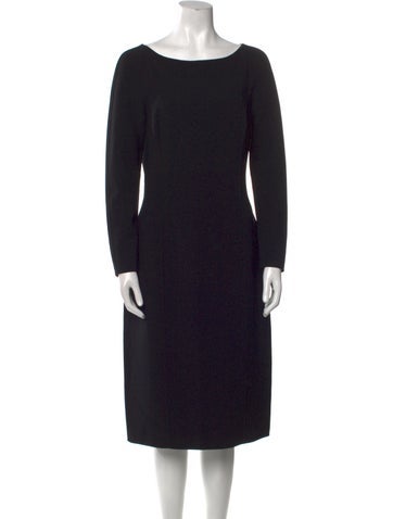 Michael Kors Dresses Virgin Wool Midi Length Dress US 10 | L