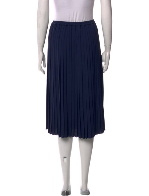Michael Kors Pleated Accents Knee-Length Skirt