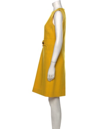 Michael Kors Virgin Wool Knee-Length Dress