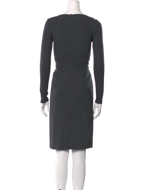 Michael Kors V-Neck Knee-Length Dress