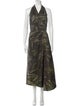 Michael Kors Silk Long Dress