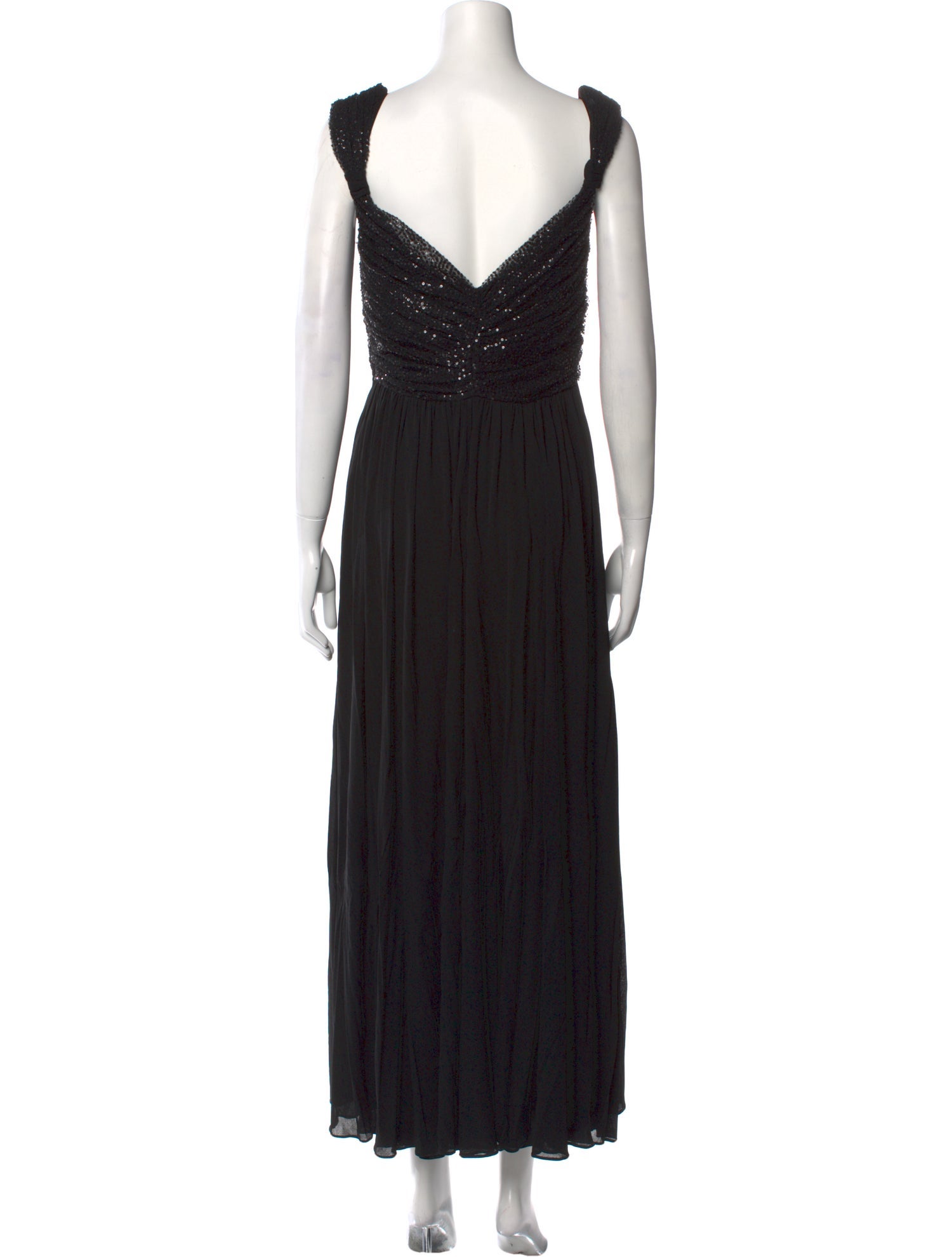 Michael Kors V-Neck Long Dress