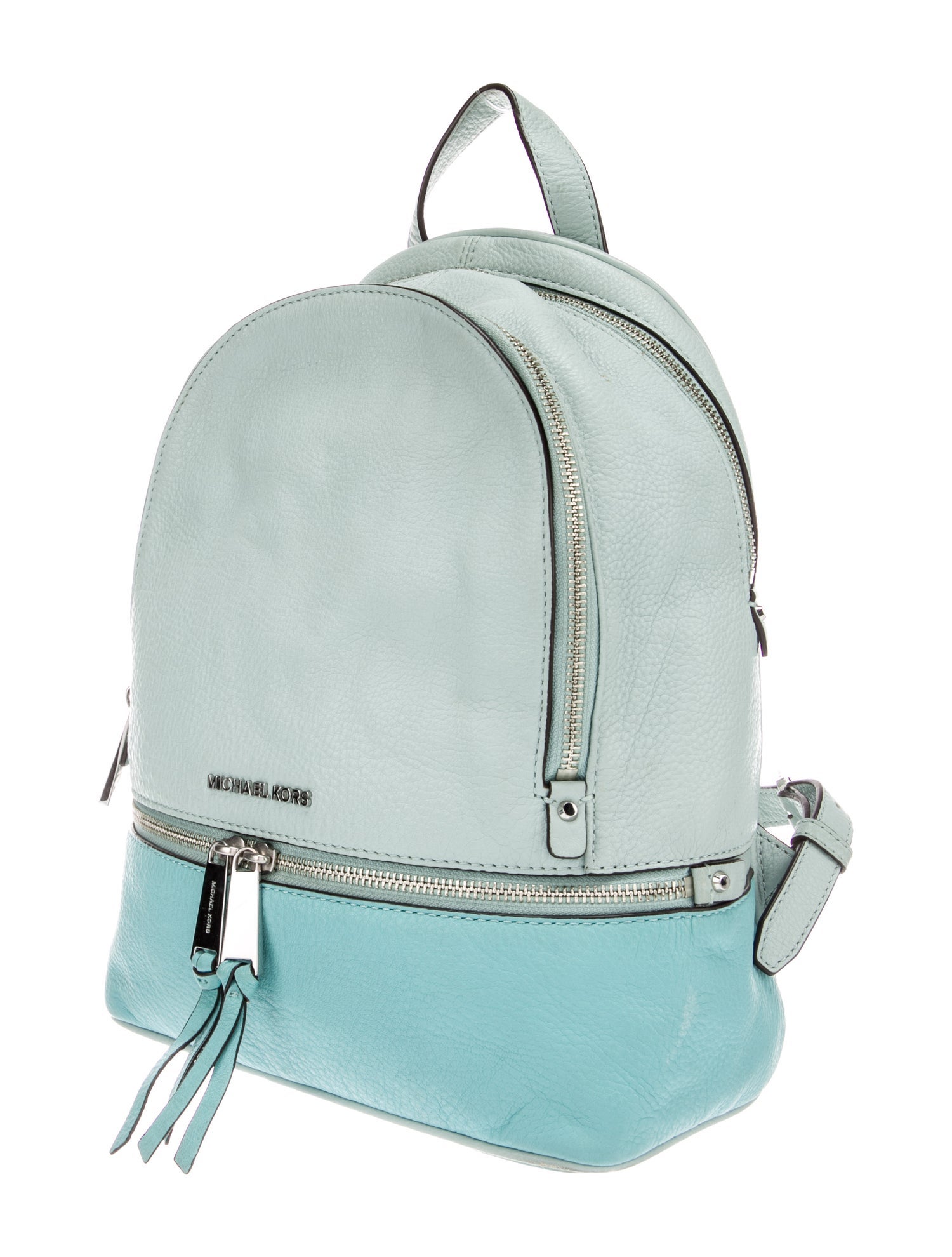 Turquoise Michael Kors backpack Michael Kors Cooper Logo Backpack – Club de Mode main image 2
