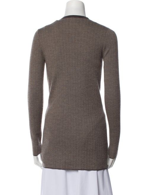 Michael Kors Cashmere Plunge Neckline Sweater