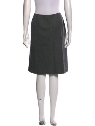 Michael Kors Wool Knee-Length Skirt