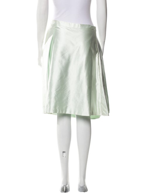 Michael Kors Pleated Accents Knee-Length Skirt