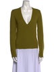 Michael Kors Cashmere Plunge Neckline Sweater