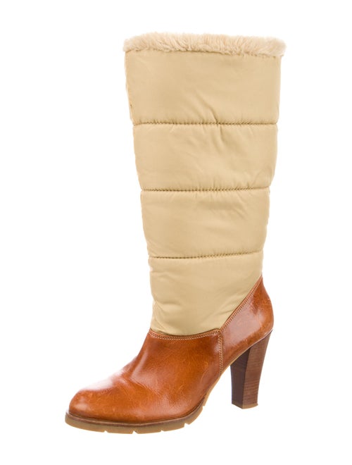 Michael Kors Nylon Printed Boots