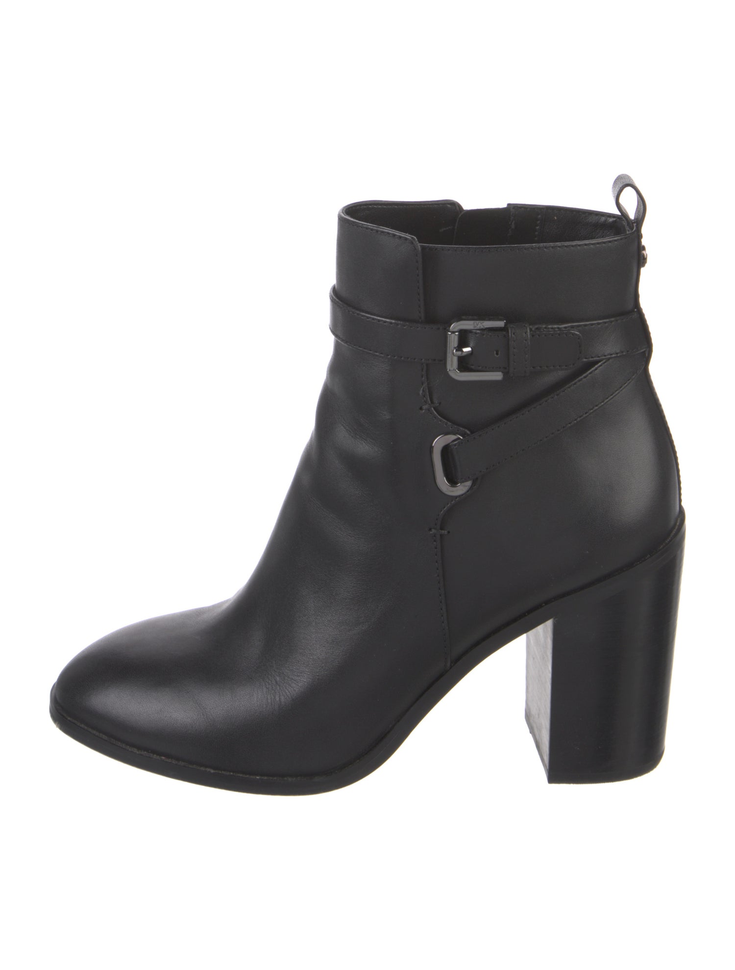 Michael Michael Kors Leather Moto Boots
