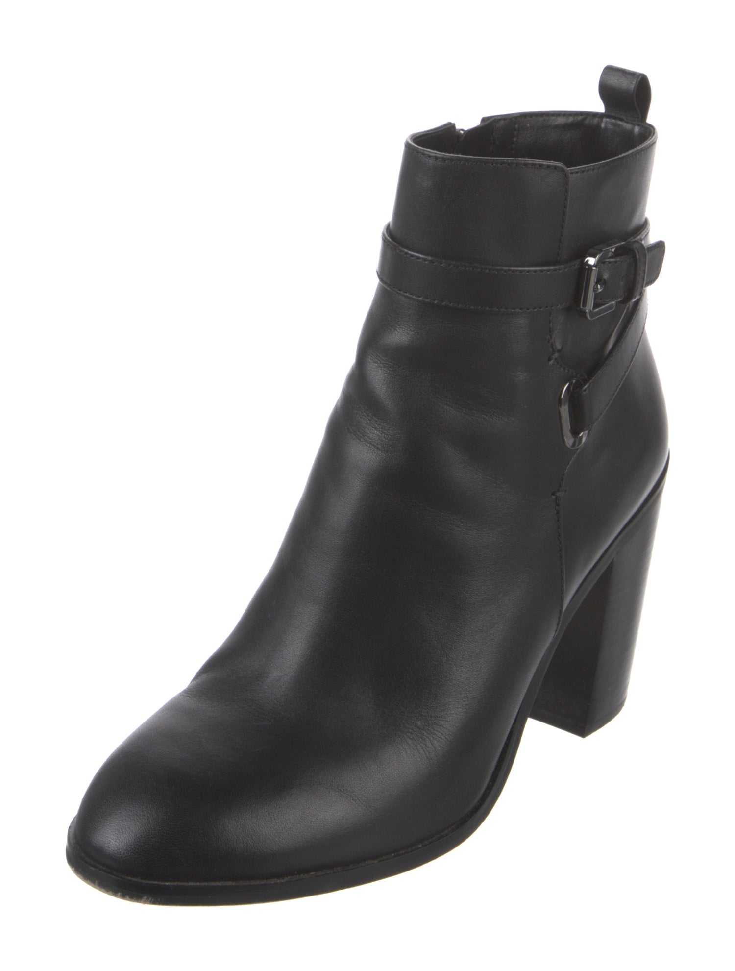 Michael Michael Kors Leather Moto Boots