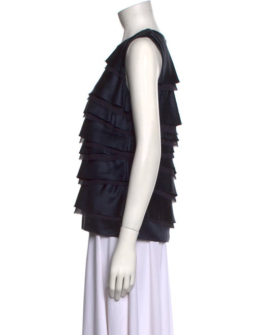 Michael Kors Silk Crew Neck Top