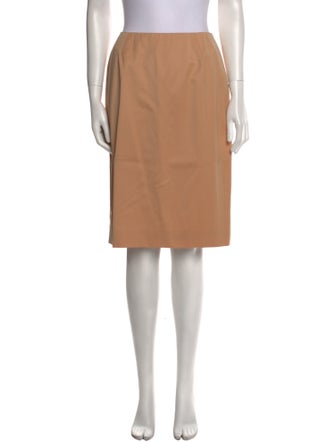 Michael Kors Wool Knee-Length Skirt