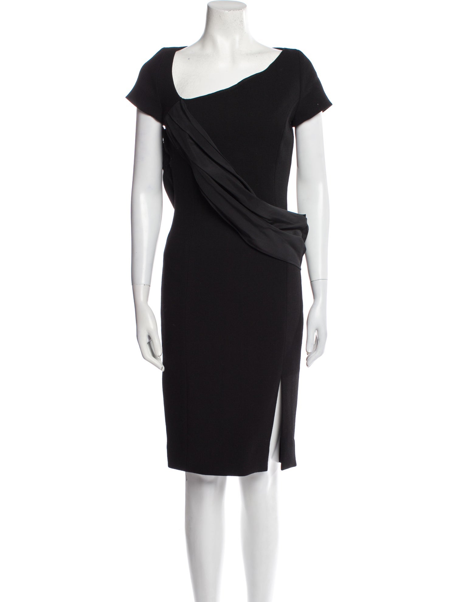 Michael Kors Virgin Wool Knee-Length Dress