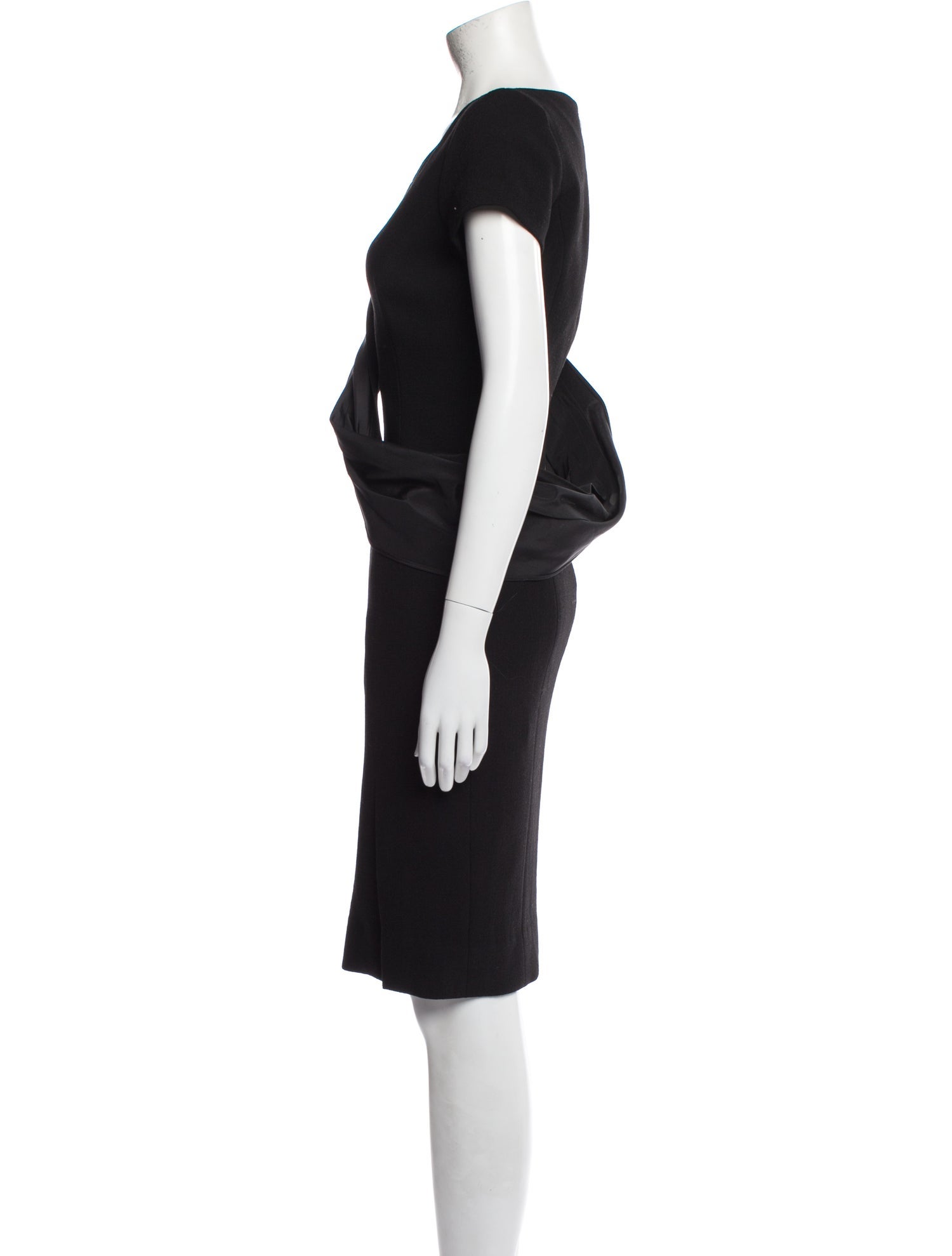 Michael Kors Virgin Wool Knee-Length Dress