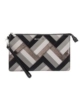 Michael Kors Leather Messenger Bag