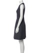 Michael Kors Virgin Wool Mini Dress
