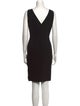 Michael Kors Bateau Neckline Knee-Length Dress