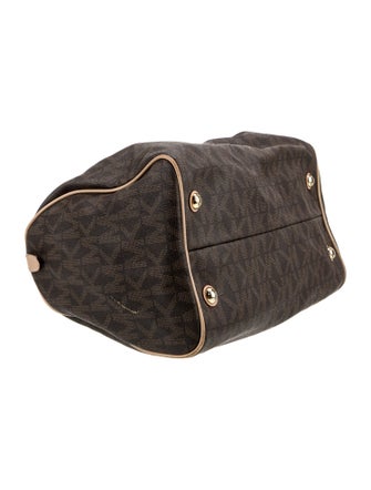 Michael Kors Monogram Top Handle Bag
