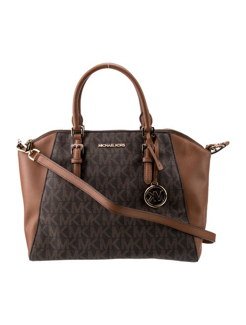 Michael Kors Leather Top Handle Bag