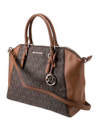 Michael Kors Leather Top Handle Bag