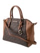 Michael Kors Leather Top Handle Bag