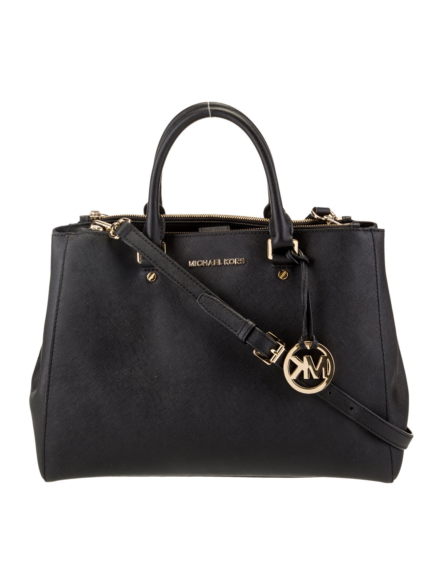 Michael Michael Kors Saffiano Leather Top Handle Bag