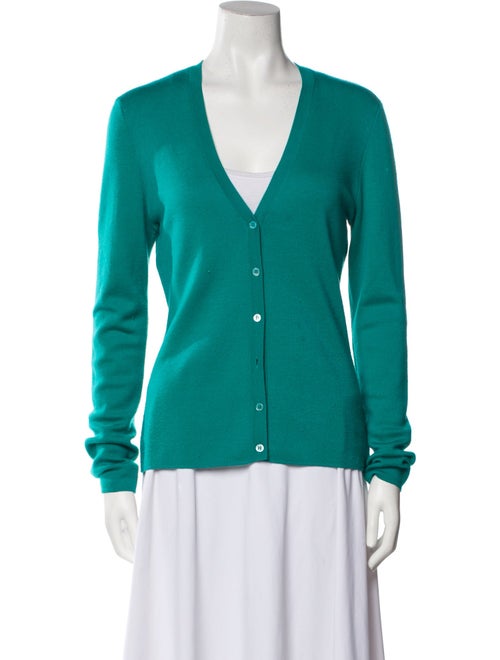 Michael Kors Cashmere Plunge Neckline Sweater