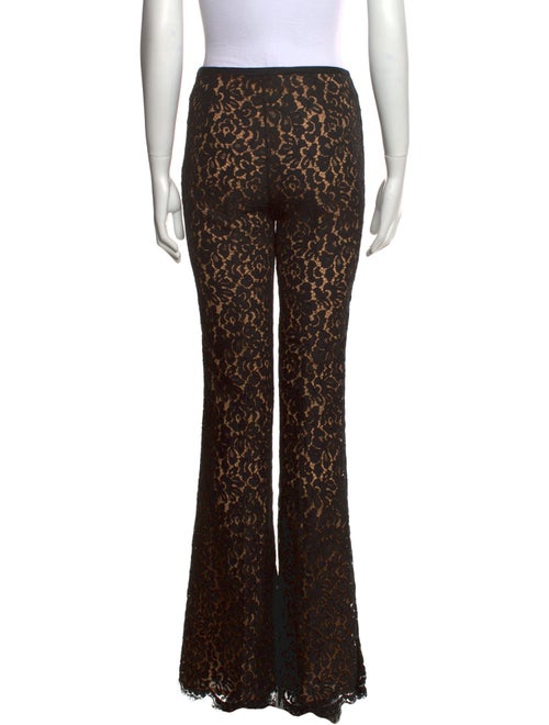Michael Kors Lace Pattern Wide Leg Pants