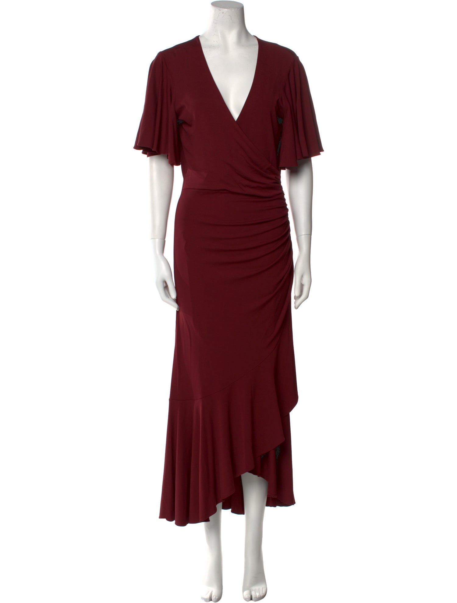 Michael Kors Collection V-Neck Long Dress