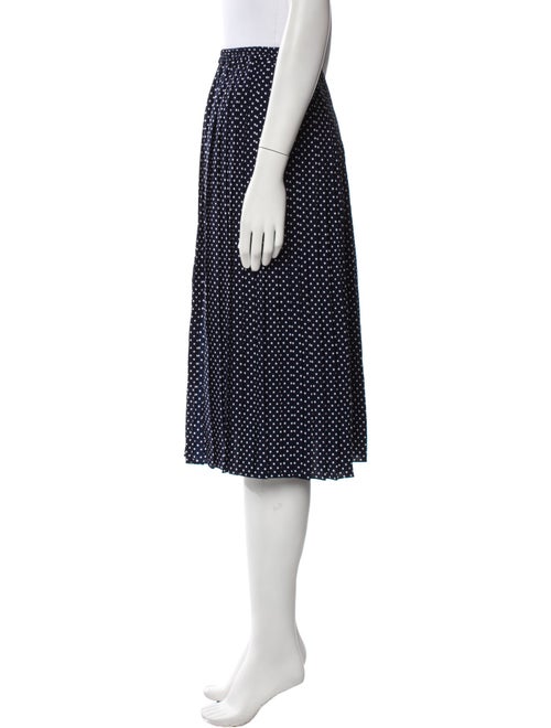 Michael Kors Polka Dot Print Knee-Length Skirt