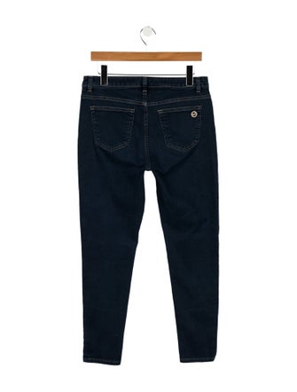 Michael Kors Mid-Rise Skinny Leg Jeans