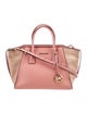 Michael Kors Leather Top Handle Bag