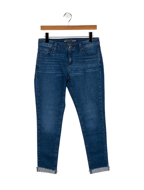 Michael Kors Mid-Rise Skinny Leg Jeans