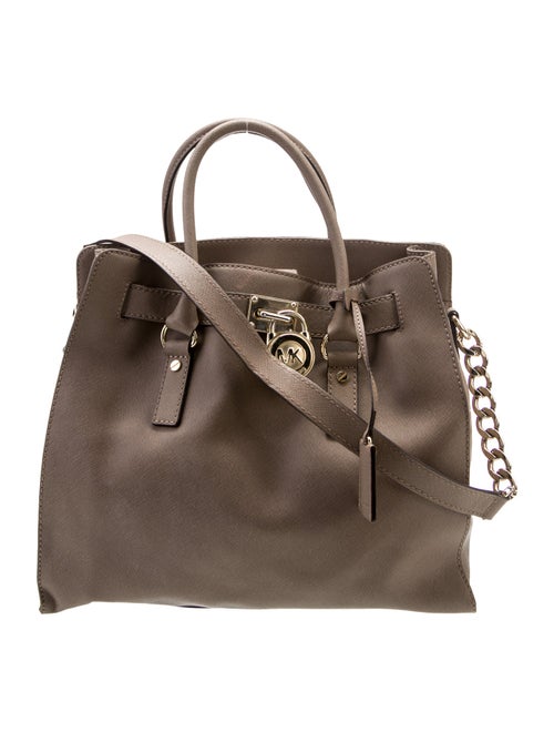 Michael Kors Saffiano Leather Top Handle Bag
