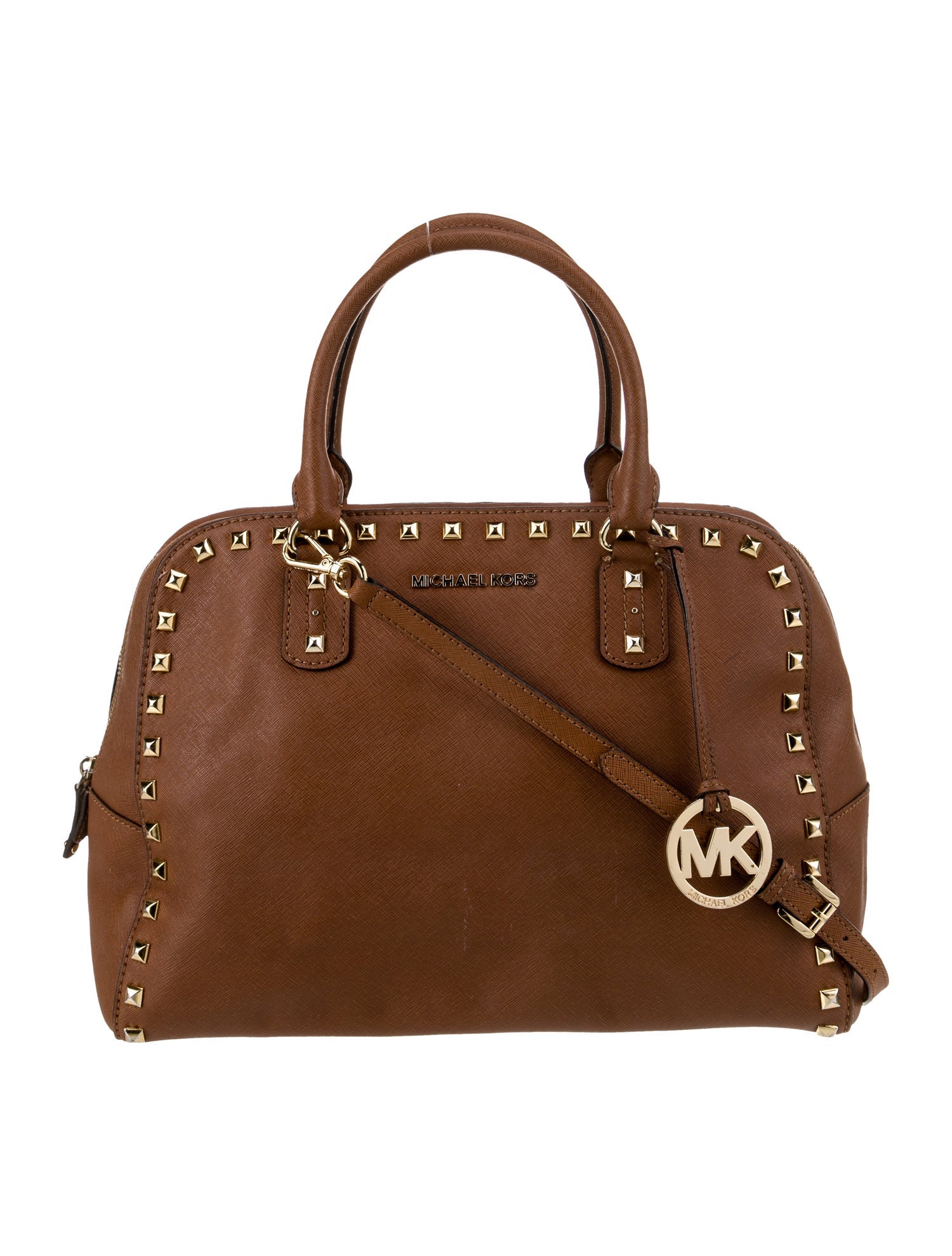 Michael Michael Kors Saffiano Leather Top Handle Bag