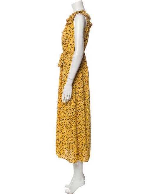 Michael Kors Floral Print Long Dress