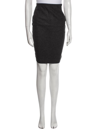 Michael Kors Wool Knee-Length Skirt